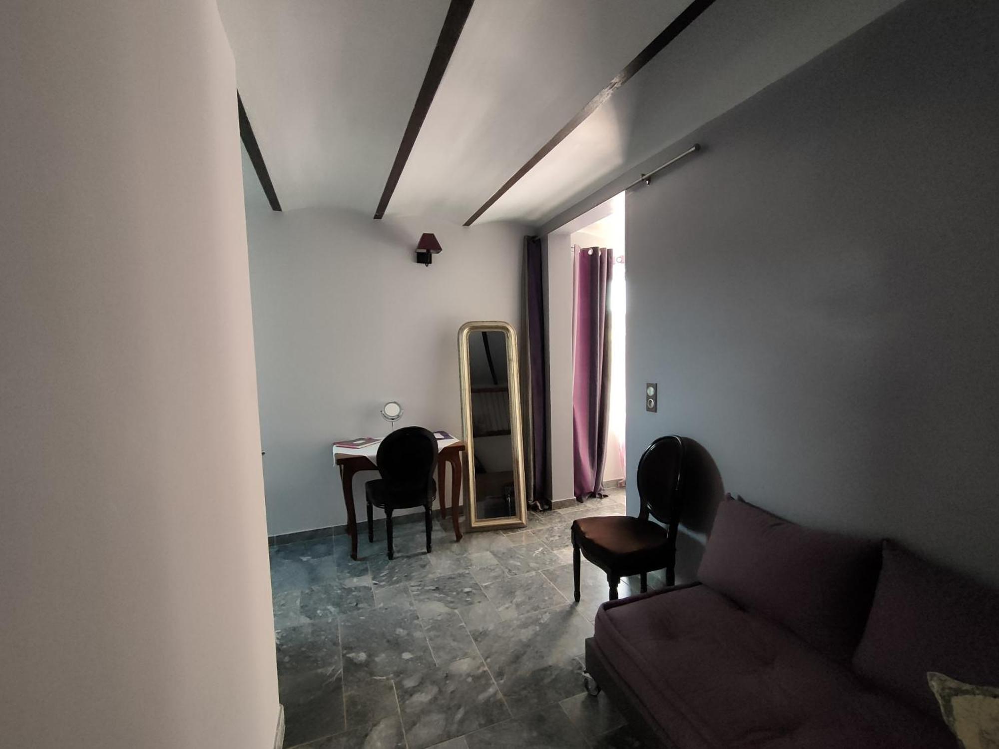 Maison d'Hôtes Côté Cour Rasteau Habitación foto
