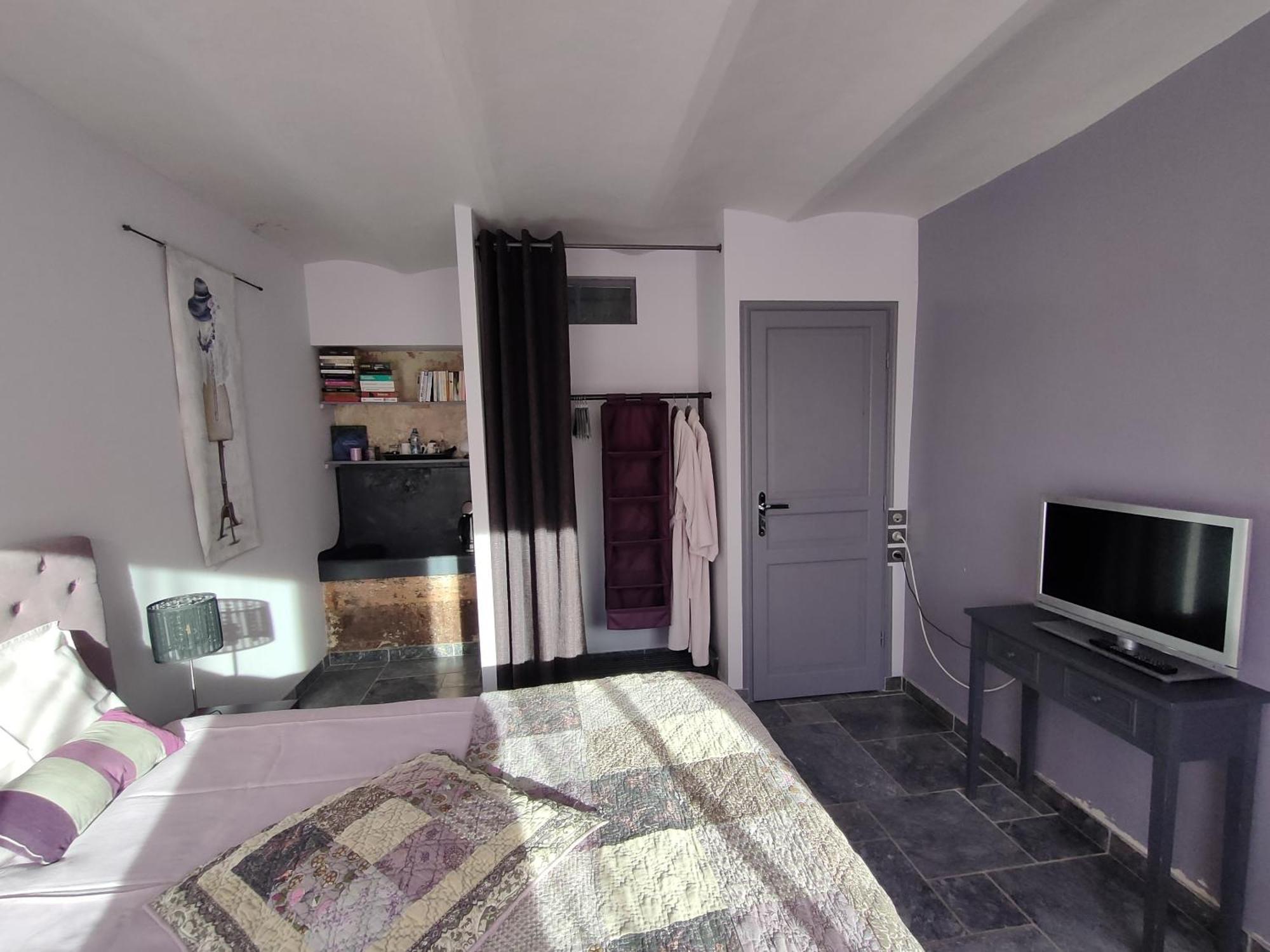 Maison d'Hôtes Côté Cour Rasteau Habitación foto